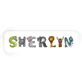 Sherlyn Sticker Animal Font Image