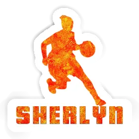 Sherlyn Aufkleber Basketballspielerin Image