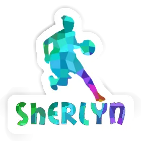 Sticker Sherlyn Basketballspielerin Image