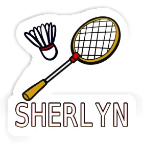 Sherlyn Autocollant Raquette de badminton Image