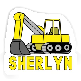 Sherlyn Sticker Excavator Image