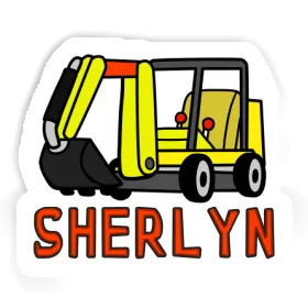 Mini-Excavator Sticker Sherlyn Image