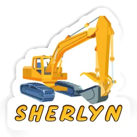 Sticker Excavator Sherlyn Image