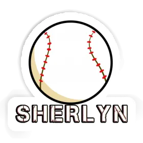 Autocollant Baseball Sherlyn Image