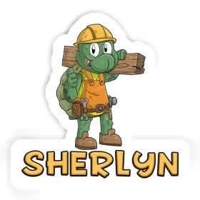 Sticker Sherlyn Construction worker Image