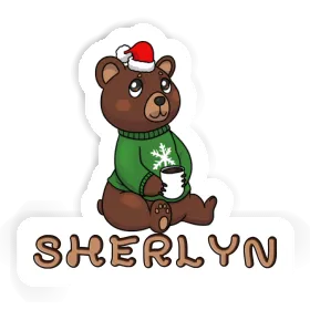 Sticker Christmas Bear Sherlyn Image