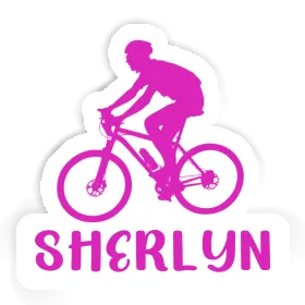 Sherlyn Sticker Biker Image