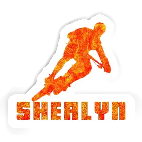 Sticker Biker Sherlyn Image