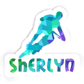 Sherlyn Sticker Biker Image