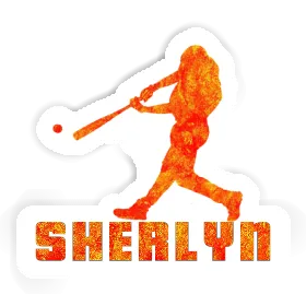 Autocollant Joueur de baseball Sherlyn Image