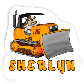 Sticker Bulldozer Sherlyn Image