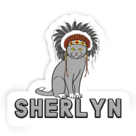 American Indian Sticker Sherlyn Image