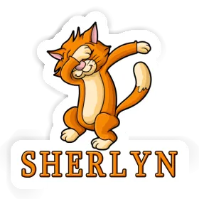 Sherlyn Autocollant Chat Image