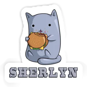 Sticker Sherlyn Cat Image