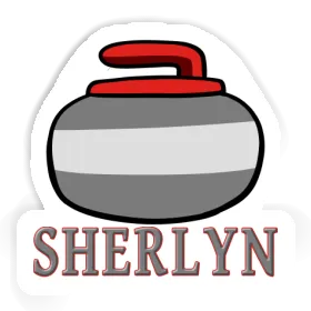 Sticker Curling Stone Sherlyn Image