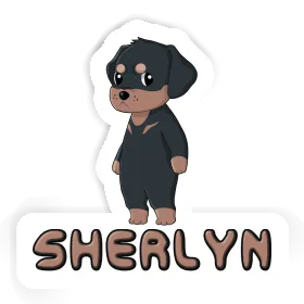 Sticker Rottweiler Sherlyn Image