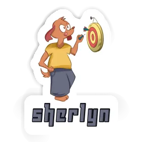 Dartspieler Sticker Sherlyn Image