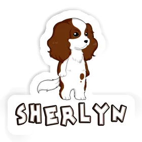 Sticker Cavalier King Charles Spaniel Sherlyn Image