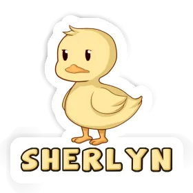 Sticker Sherlyn Duck Image