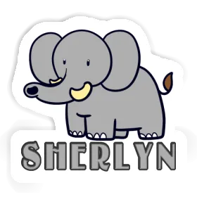 Elephant Sticker Sherlyn Image