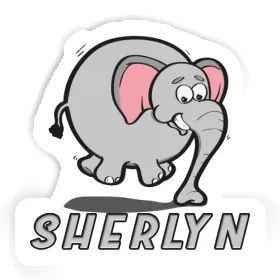 Sticker Sherlyn Elephant Image