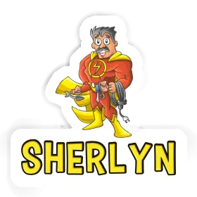 Sticker Sherlyn Electrician Image