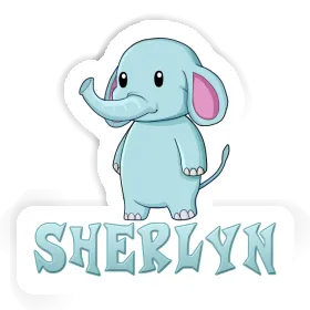 Elephant Sticker Sherlyn Image