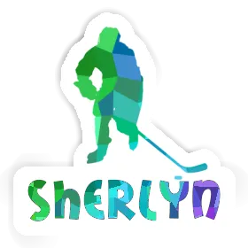 Hockey Player Sticker Sherlyn Image