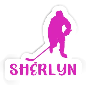 Hockey Player Sticker Sherlyn Image