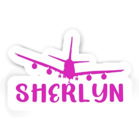 Airplane Sticker Sherlyn Image