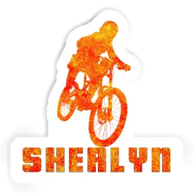 Freeride Biker Sticker Sherlyn Image