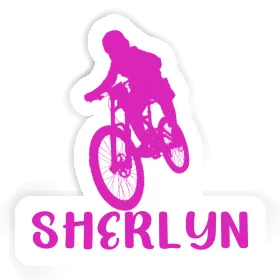 Freeride Biker Sticker Sherlyn Image