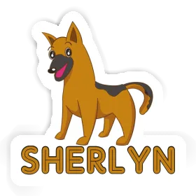 Sticker German Shepherd Sherlyn Image