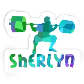 Sticker Sherlyn Weightlifter Image