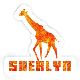 Sticker Giraffe Sherlyn Image