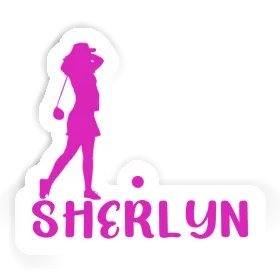 Sticker Golfer Sherlyn Image