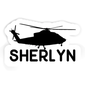 Sticker Sherlyn Helicopter Image