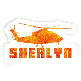 Sticker Sherlyn Helicopter Image