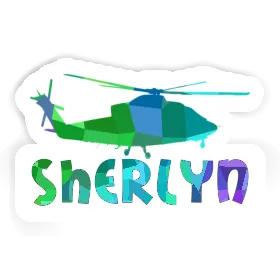 Sherlyn Sticker Helicopter Image