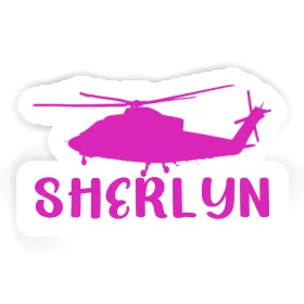 Helicopter Sticker Sherlyn Image