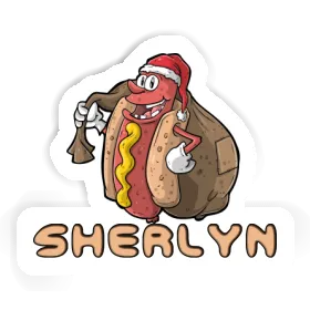 Sticker Sherlyn Hot Dog Image