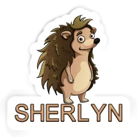 Sticker Sherlyn Standing Hedgehog Image