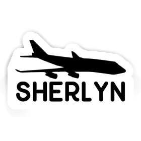 Sticker Jumbo-Jet Sherlyn Image