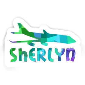 Sherlyn Sticker Jumbo-Jet Image