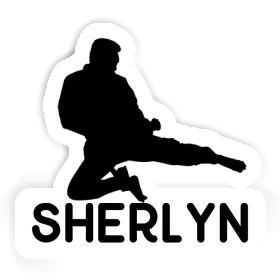 Sherlyn Sticker Karateka Image