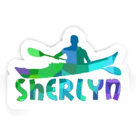 Sticker Kayaker Sherlyn Image