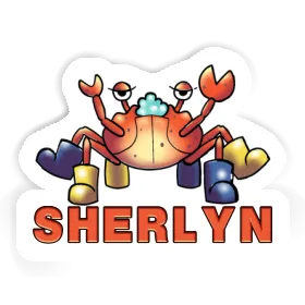 Crab Sticker Sherlyn Image