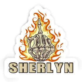 Sherlyn Sticker Middlefinger Image