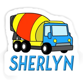 Sherlyn Sticker Mixer Truck Image