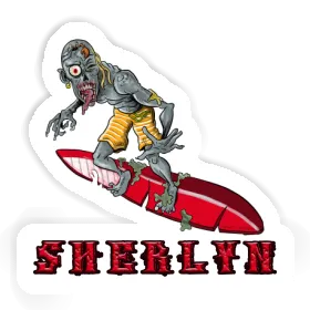 Sherlyn Sticker Surfer Image